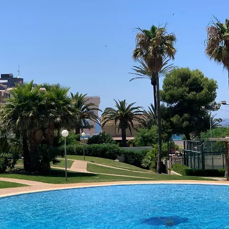 Paraiso Ii, Piscina, Barbacoa, Padel ,parking, Primera Linea Del Mar Apartment
