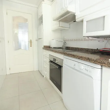 Paraiso Ii, Piscina, Barbacoa, Padel ,parking, Primera Linea Del Mar Apartment *